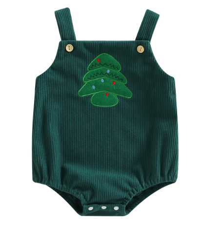 Cross-border infant and toddler unisex boys and girls multi-color embroidery pattern Santa Claus, Christmas tree, sling bellyband