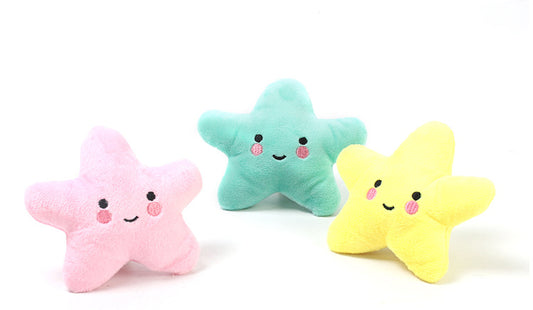 Pet toy plush starfish vocal teddy puppies molar foreign trade dog toy factory direct wholesale
