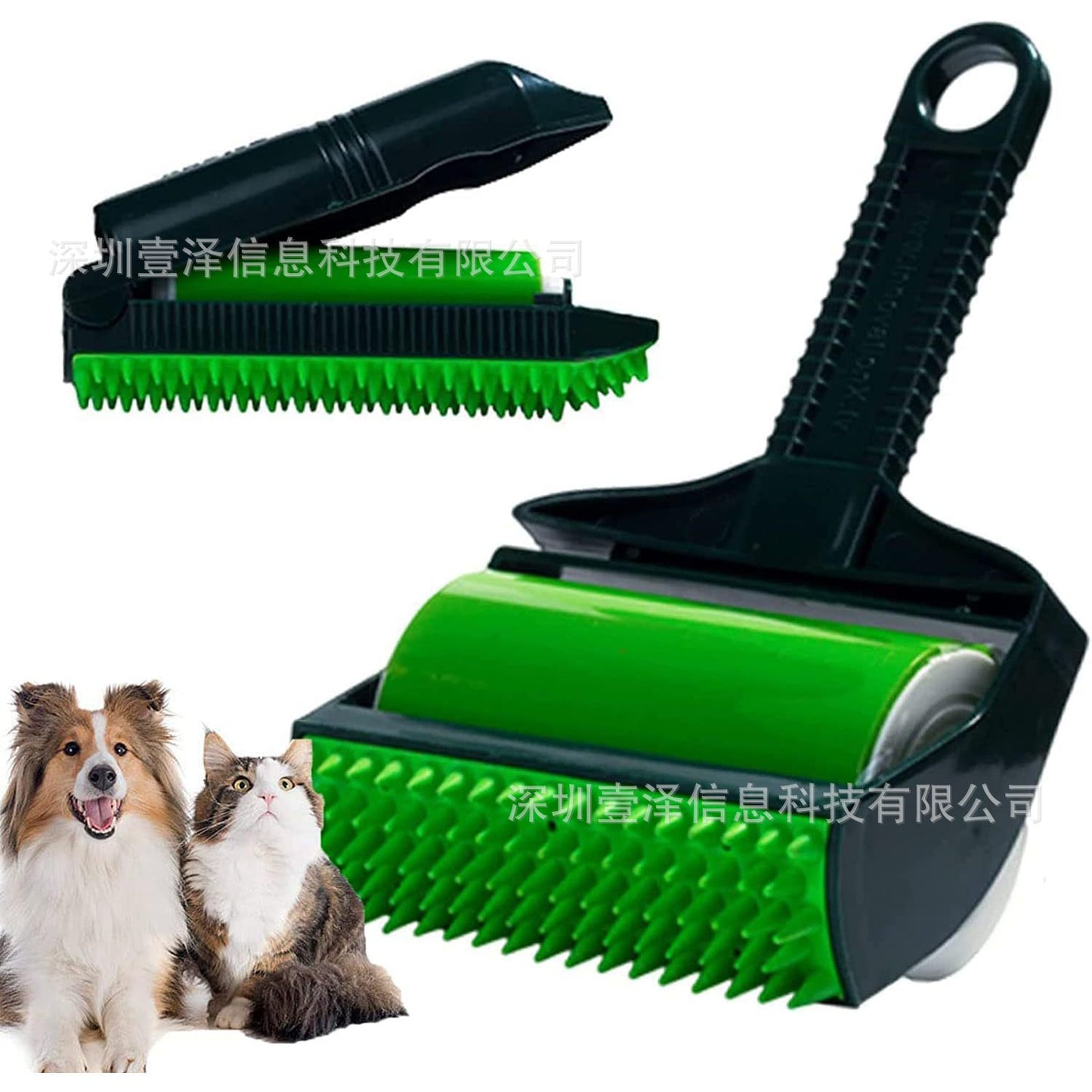 Cross-border Reusable Sticky Picker Set Handheld Sticky Roller Pet Hair Remover Washable