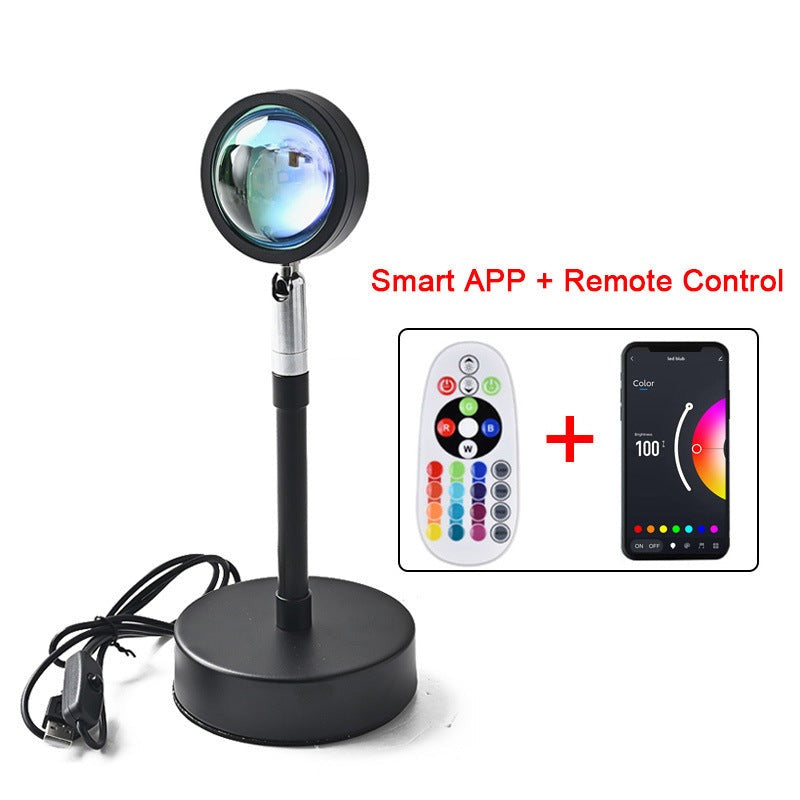 Sunset Lamp with remote control and smart app