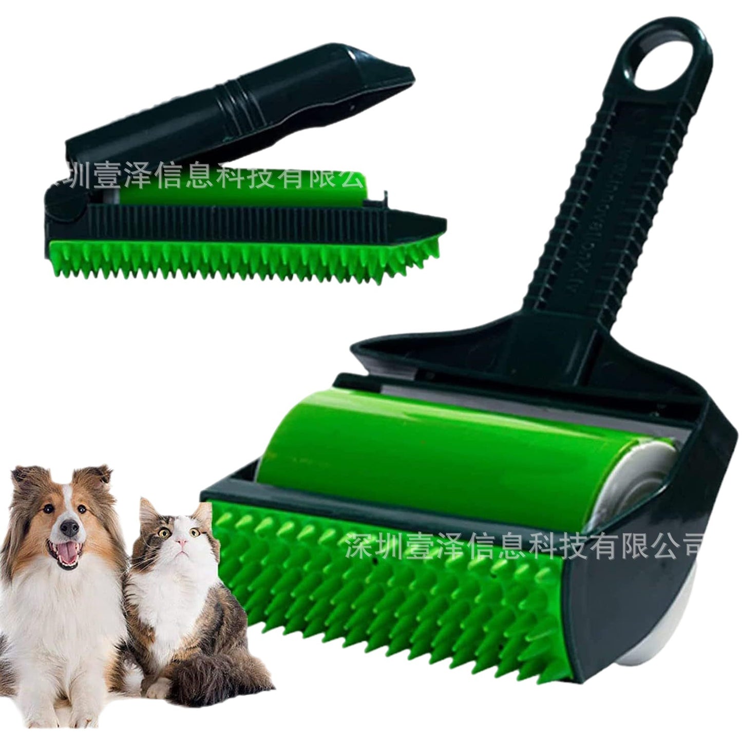 Cross-border Reusable Sticky Picker Set Handheld Sticky Roller Pet Hair Remover Washable