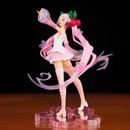 Wholesale Sakura Hatsune Figure Miku Dance Cinderella Hatsune Model Ornament Gift Anime Peripheral