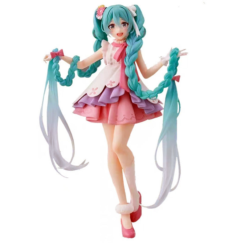 Wholesale Sakura Hatsune Figure Miku Dance Cinderella Hatsune Model Ornament Gift Anime Peripheral