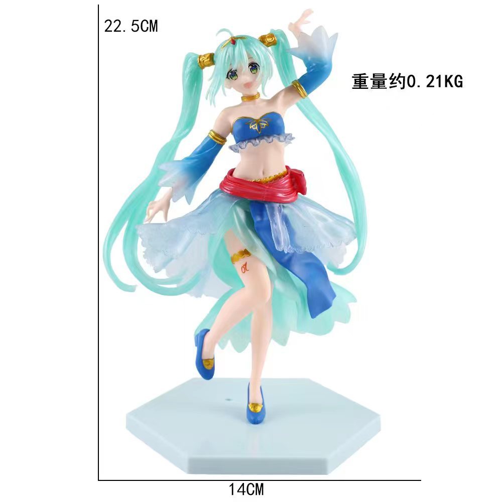 Wholesale Sakura Hatsune Figure Miku Dance Cinderella Hatsune Model Ornament Gift Anime Peripheral