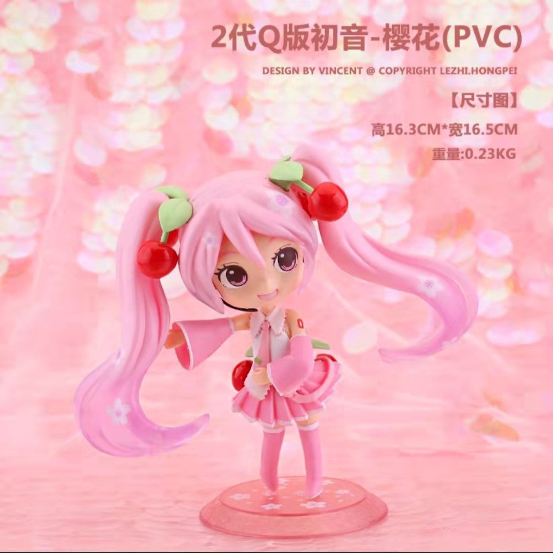 Wholesale Sakura Hatsune Figure Miku Dance Cinderella Hatsune Model Ornament Gift Anime Peripheral