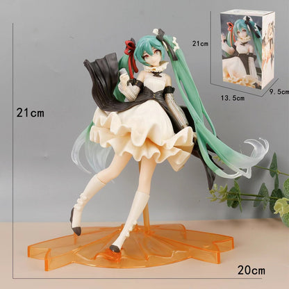 Wholesale Sakura Hatsune Figure Miku Dance Cinderella Hatsune Model Ornament Gift Anime Peripheral