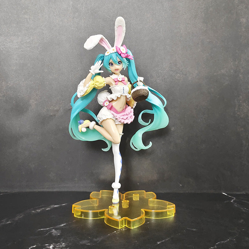 Wholesale Sakura Hatsune Figure Miku Dance Cinderella Hatsune Model Ornament Gift Anime Peripheral