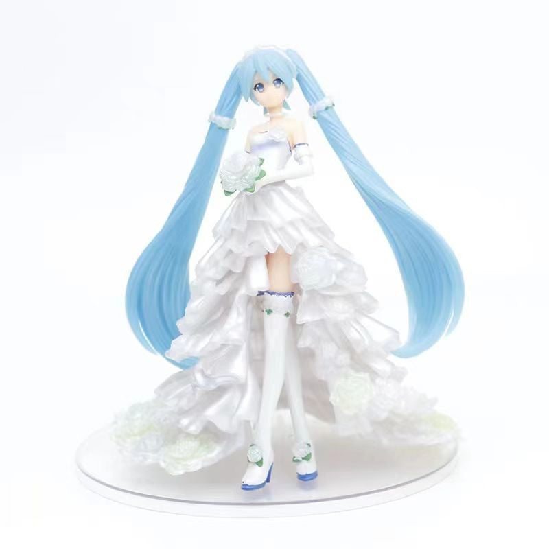 Wholesale Sakura Hatsune Figure Miku Dance Cinderella Hatsune Model Ornament Gift Anime Peripheral