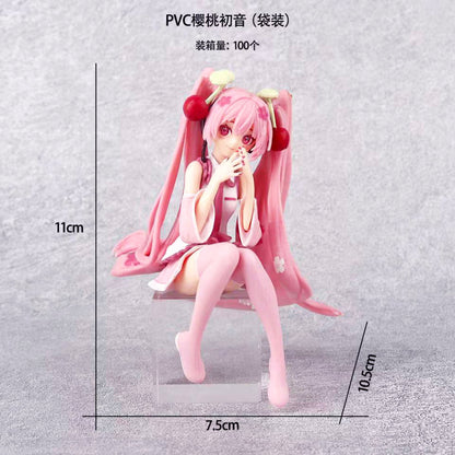 Wholesale Sakura Hatsune Figure Miku Dance Cinderella Hatsune Model Ornament Gift Anime Peripheral