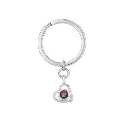 European and American cross-border titanium steel necklace in 100 languages for women, projected color pictures, nano photos, Valentine's Day and Chinese Valentine's Day gifts