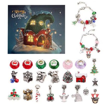 Christmas Advent Calendar Bracelet Set