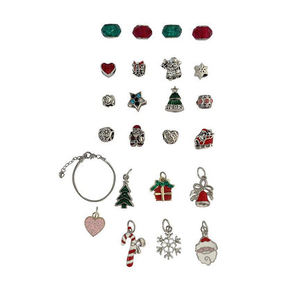 Christmas Advent Calendar Bracelet Set